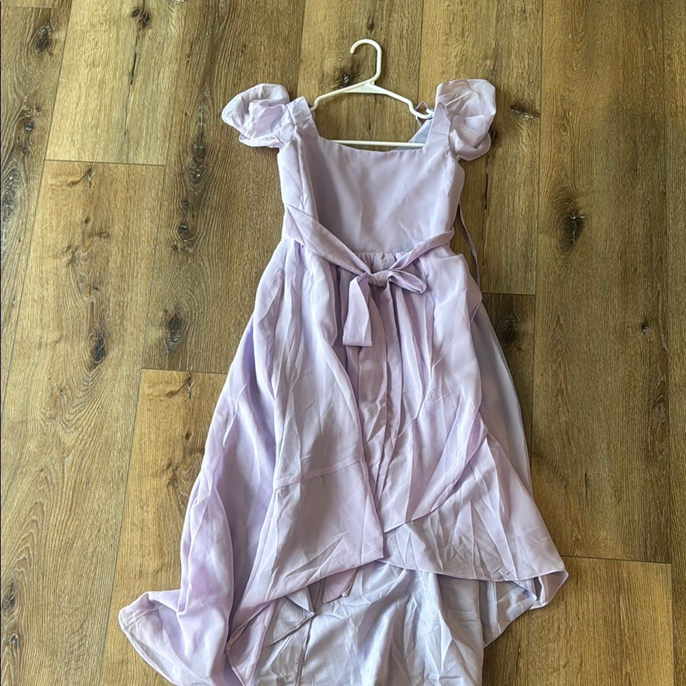 Lavender Girls Dress. New, Never worn, Size 10